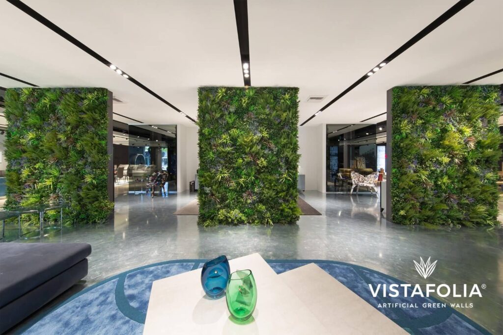 Artificial living wall office decoration from SYNLawn
