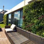 Artificial living wall installed by SYNLawn