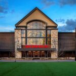 Scheels commercial artificial grass storefront