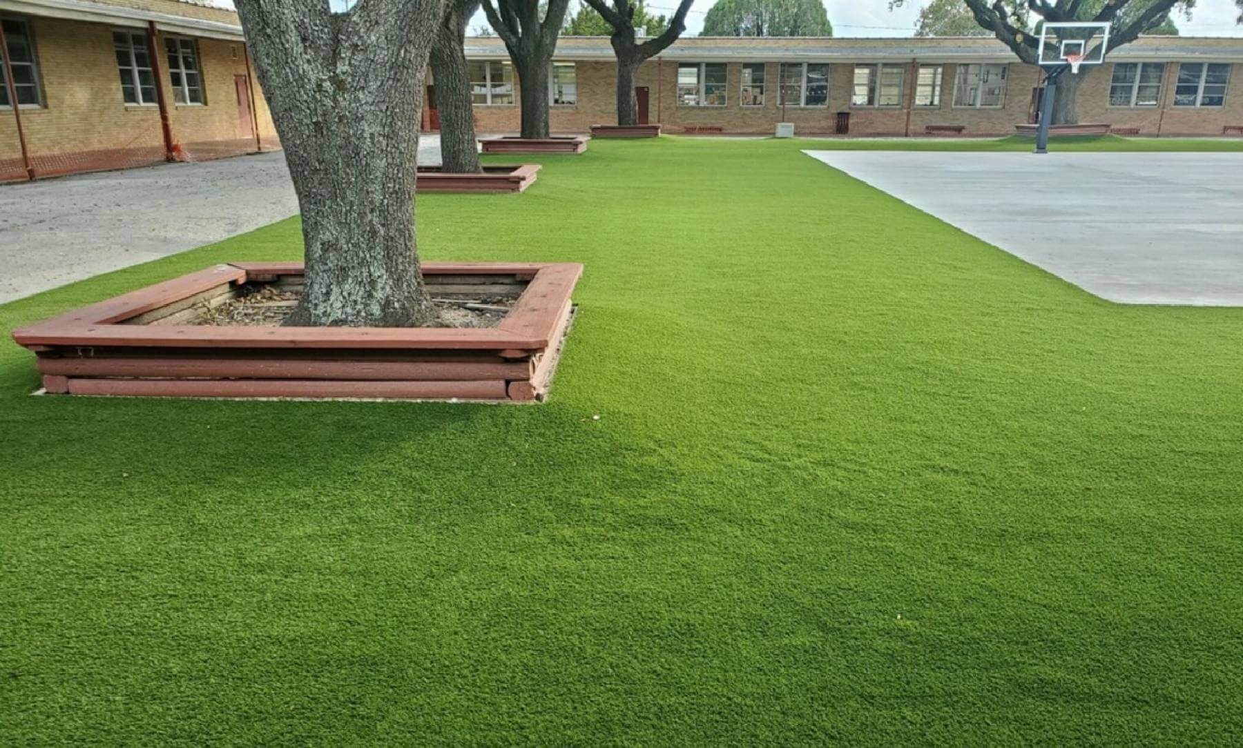 holy ghost catholic school courtyard