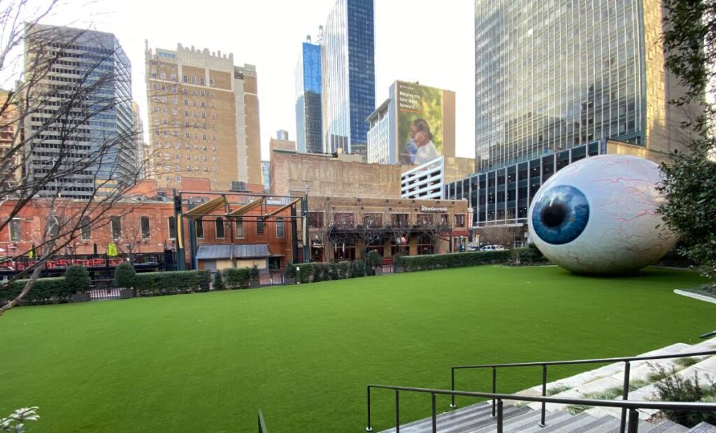 Artificial Grass Eyeball Park Installed By SYNLawn