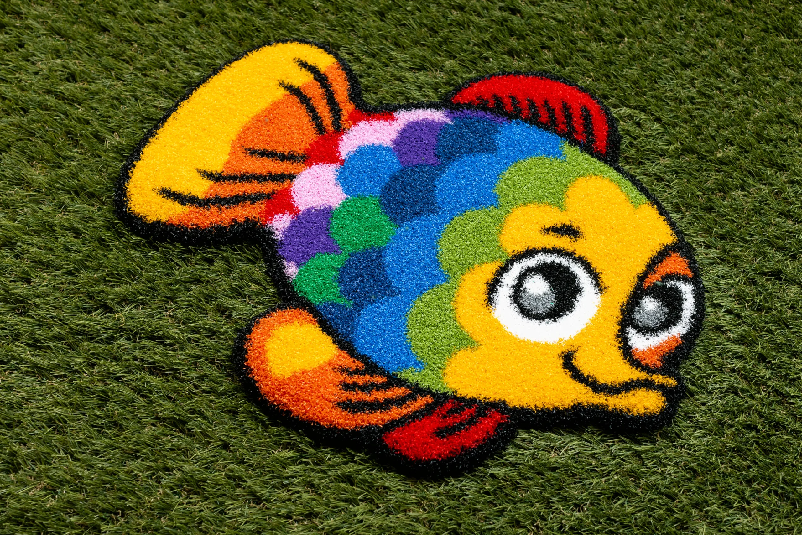 Rainbow Fish Austin Synthetic Turf Design