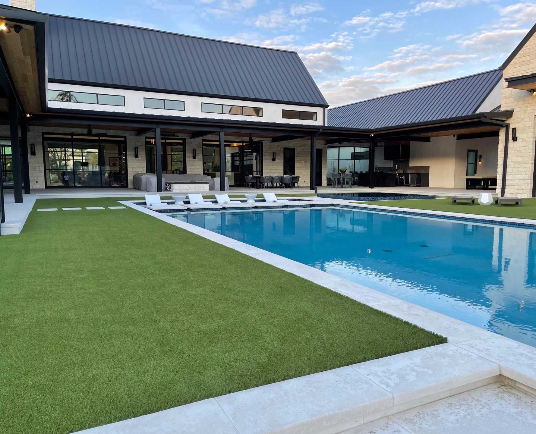 Austin Artificial Grass Residential Pool Retreat Austin Artificial Grass Residential Pool Retreat